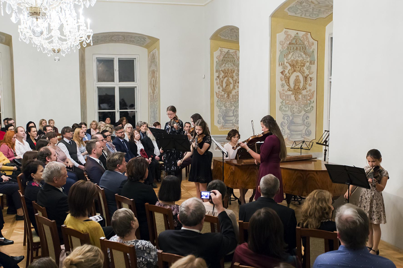 Slavnostní otevření hudebního sálu zámku Rosice 10. 11. 2019 (HO)